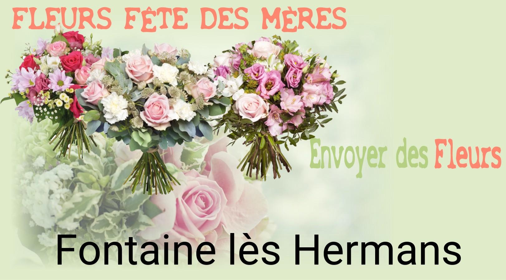 Bouquet de Fête des Mères livré à Fontaine-lès-Hermans